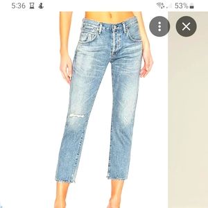 Citizens of Humanity Emerson Slim Boyfriend Jean